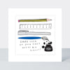 Pocket Rocket - Good Luck at Big School - Greetings Card