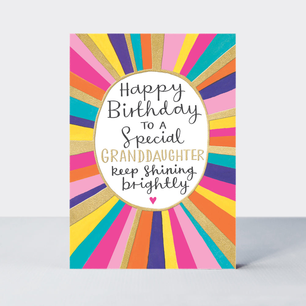 Aurora - Birthday Granddaughter  - Birthday Card