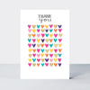 Aurora - Thank you Card - Hearts