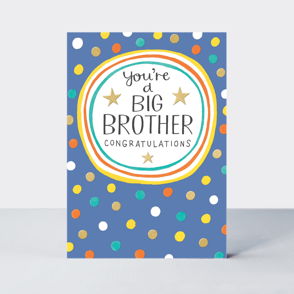 Aurora - You're a Big Brother New Baby Card