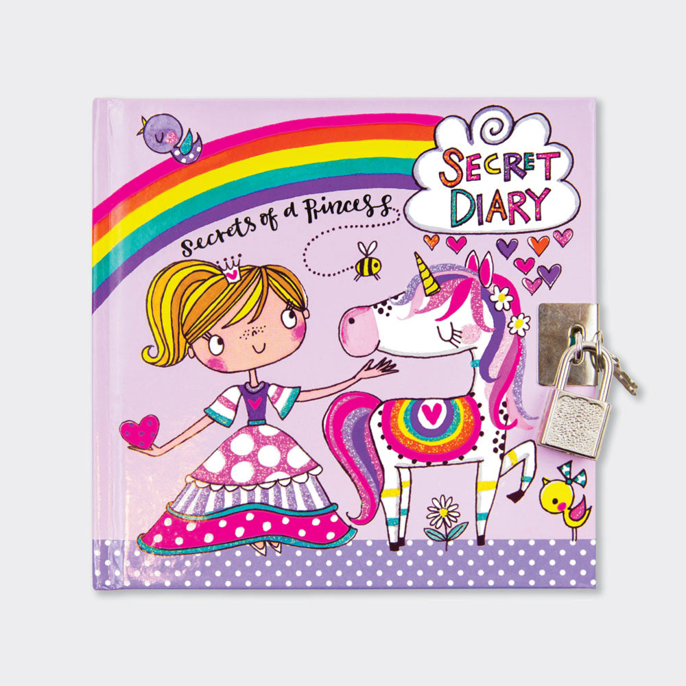 Lockable Secret Diary -  Secrets of a Princess