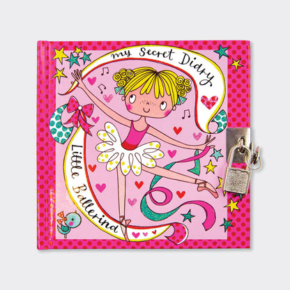 Lockable Secret Diary - Little Ballerina