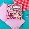 Lockable Secret Diary - Unicorns, Rainbows & Bees/Just Be Yourself