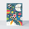 Spot - Out Of This World Birthday Rocket  - Birthday Card