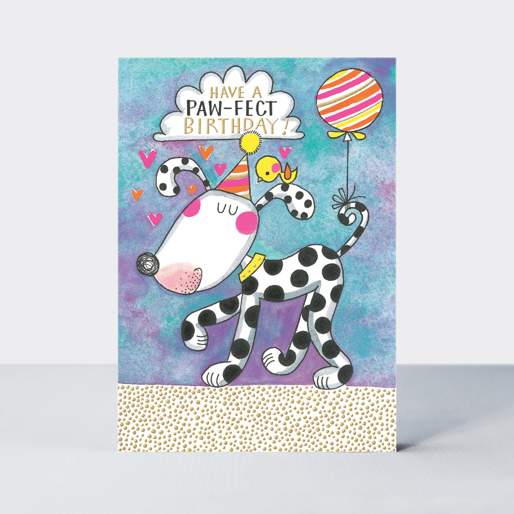 Spot - Paw-fect Birthday Spotty Dog  - Birthday Card