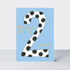 Spotty Age 2 Birthday Card