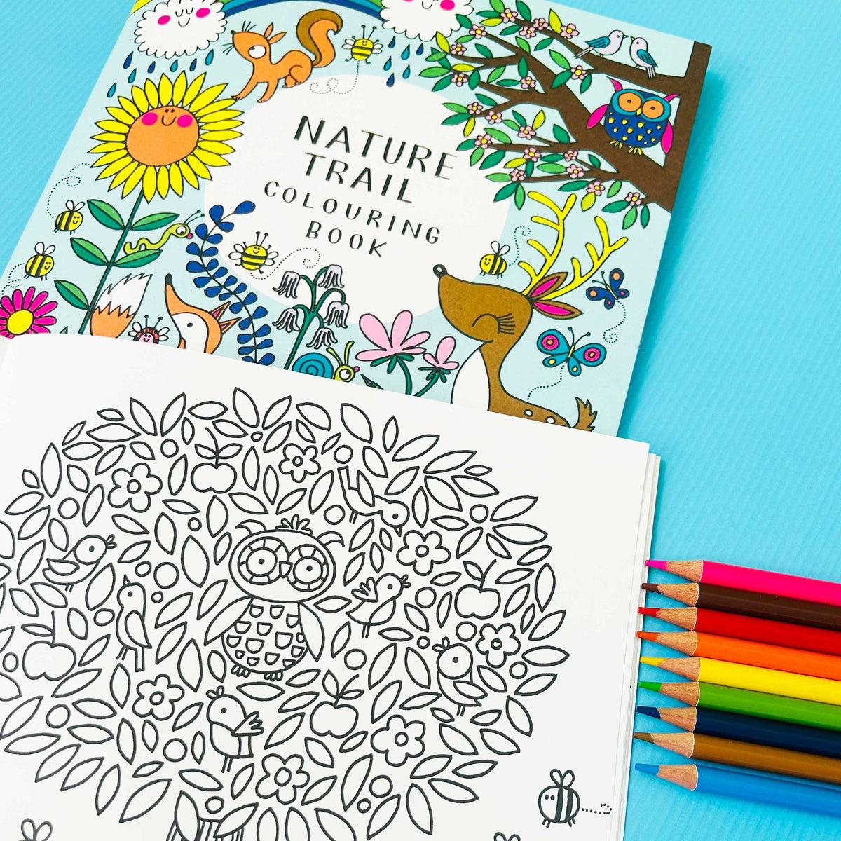 Nature Trail Animals Colouring Book