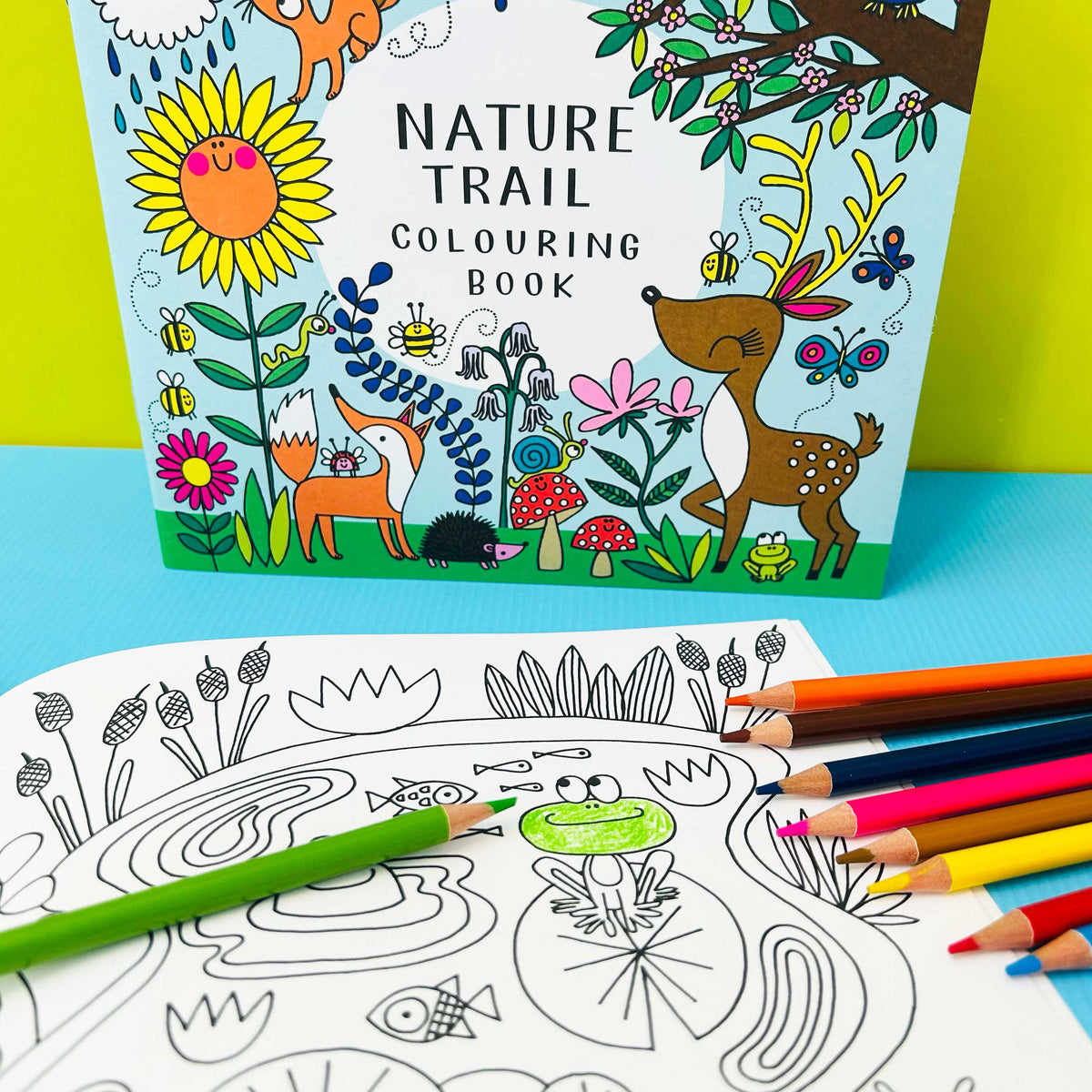 Nature Trail Animals Colouring Book