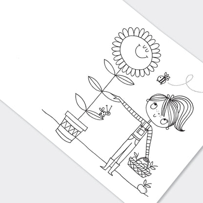 Little Gardener Colouring Book