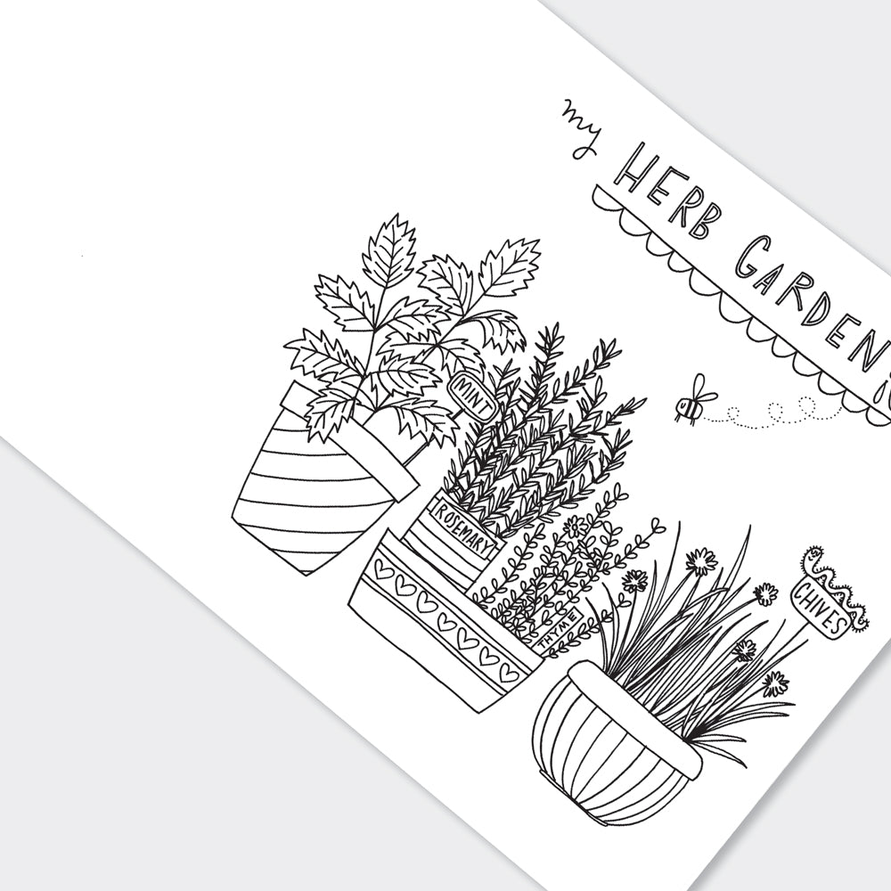 Little Gardener Colouring Book