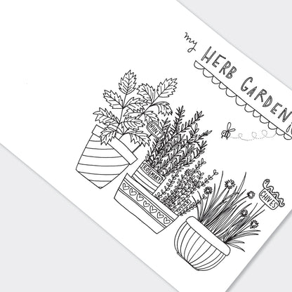 Little Gardener Colouring Book