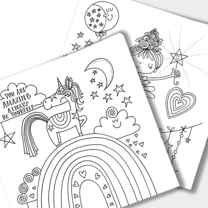 Moondance Ballerina Colouring Book