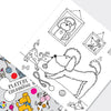 Playful Pups Dogs Colouring Book