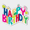 Squiggles - Happy Birthday/Text Birthday Card