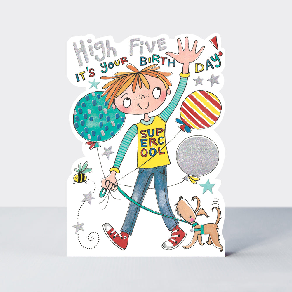 Star Jumps - High Five It's your birthday  - Birthday Card