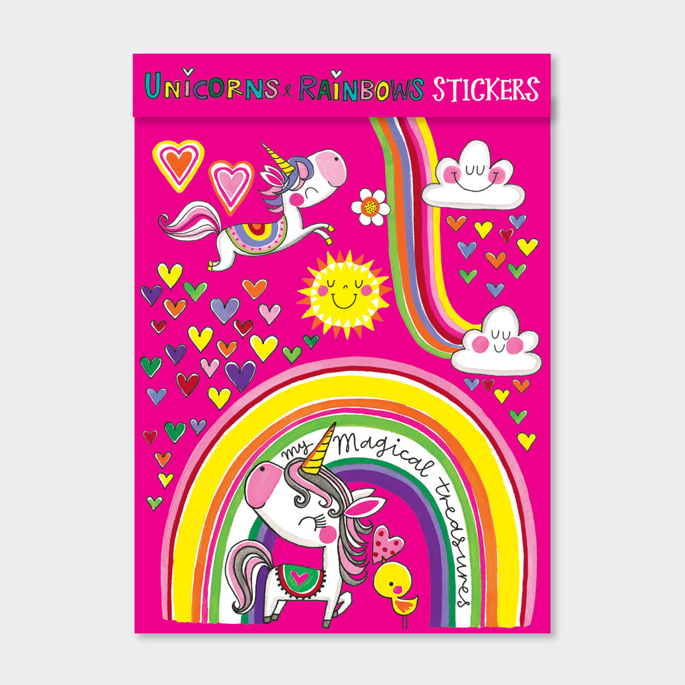 Sticker Books - Unicorns &amp; Rainbows