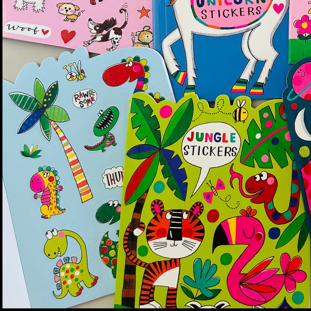 Die-Cut Sticker Books - Dinosaur
