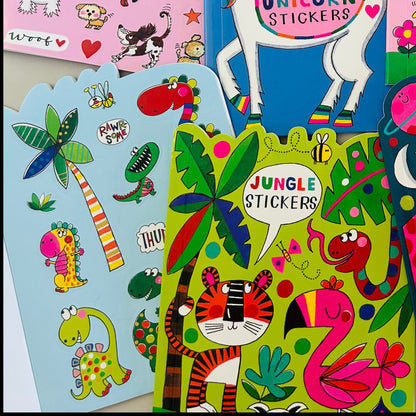 Die-Cut Sticker Books - Dinosaur