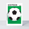Strike - Age 16 birthday card - Football