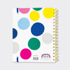 200-Page Lined Wirebound Notebook - Jot It Down/Dots