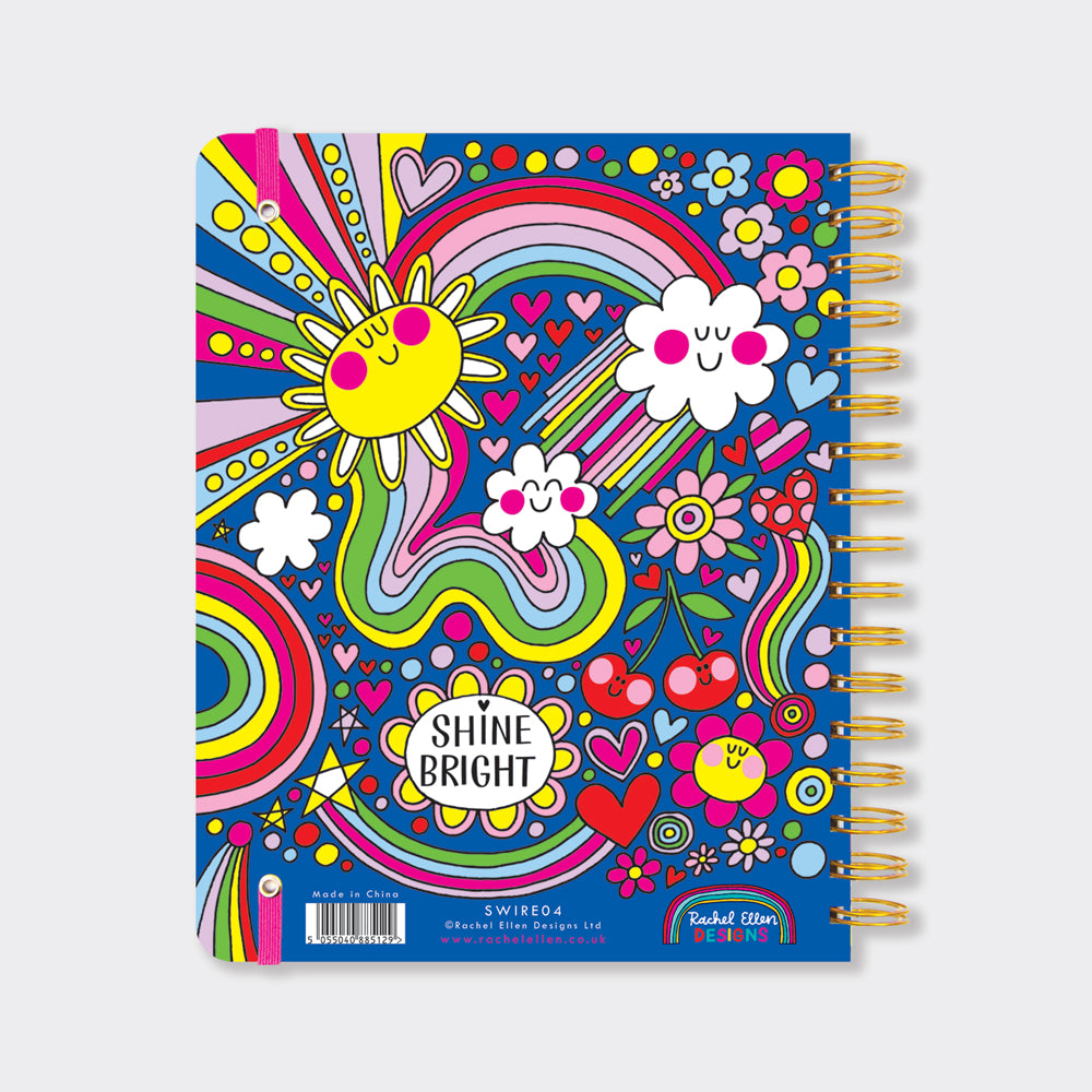 200-Page Lined Wirebound Notebook -  Never forget how amazing you are!