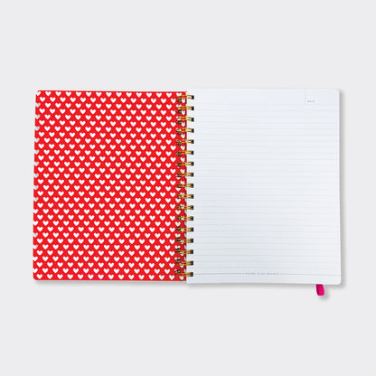 200-Page Lined Wirebound Notebook -  Never forget how amazing you are!