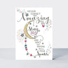TLC - Never forget how amazing/moon - Greetings Card
