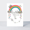 TLC - Trust that everything will be OK/rainbow - Greetings Card