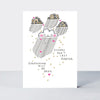 TLC - Storms don't last forever/Rain clouds - Greetings Card