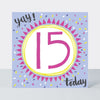 Totally Tween - Age 15  - Birthday Card