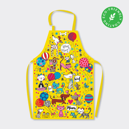 Dogs &amp; Cats Apron - Adjustable for Children (Ages 4-10)