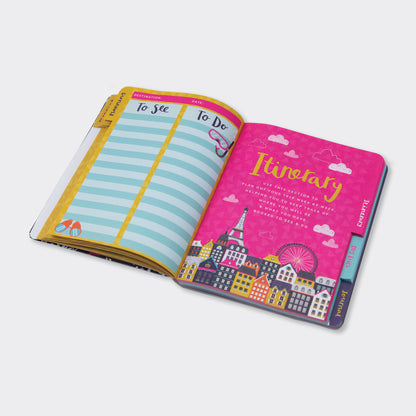Travel planner planning section with destination to see and to do columns