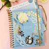 Powder Blue Wedding Planner Book | Undated Organiser with Gold Foil & Checklists