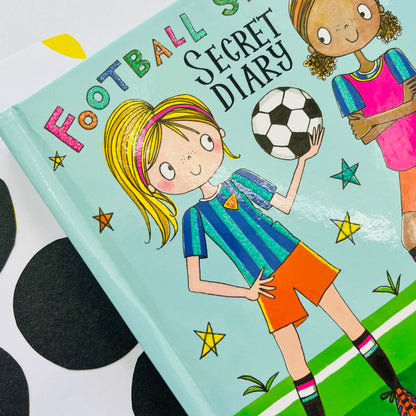 Girls Football Secret Diary with Lock &amp; Keys