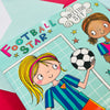 Girls Football Star - Letter Writing Set
