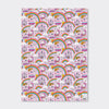 Gift Wrap Sheet  - Princess & Rainbows
