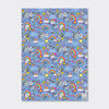 Gift Wrap Sheet - Birthday Girl unicorn and rainbows