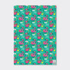 Gift Wrap Sheet - Birthday Flamingos