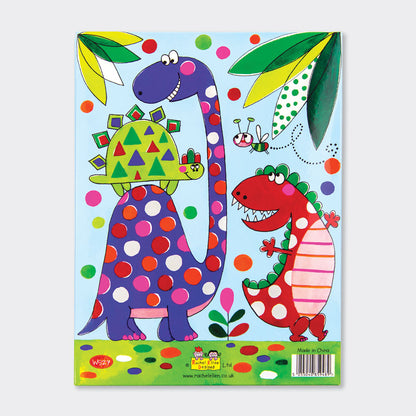Letter Writing Set Wallet - Rawr-some Dinosaurs