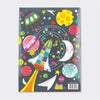 Letter Writing Set Wallet - 'To The Moon' Space