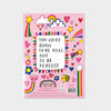 Letter Writing Set - Unicorns, Rainbows & Bees/Just Be Yourself