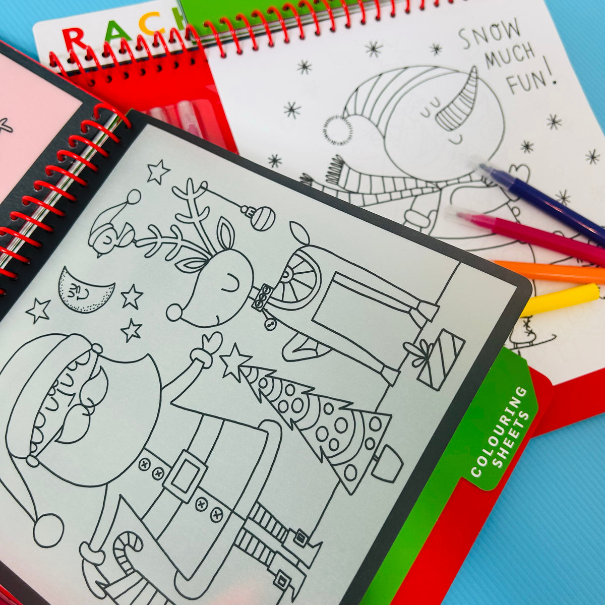 Christmas Activity Book with Scratch Art &amp; Stickers