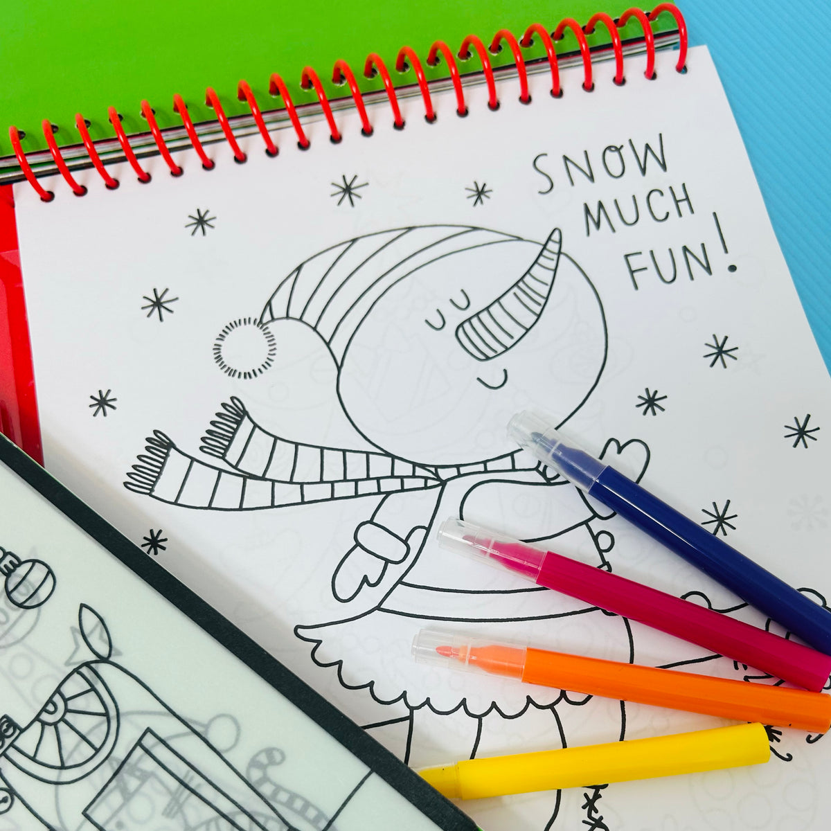 Christmas Activity Book with Scratch Art &amp; Stickers