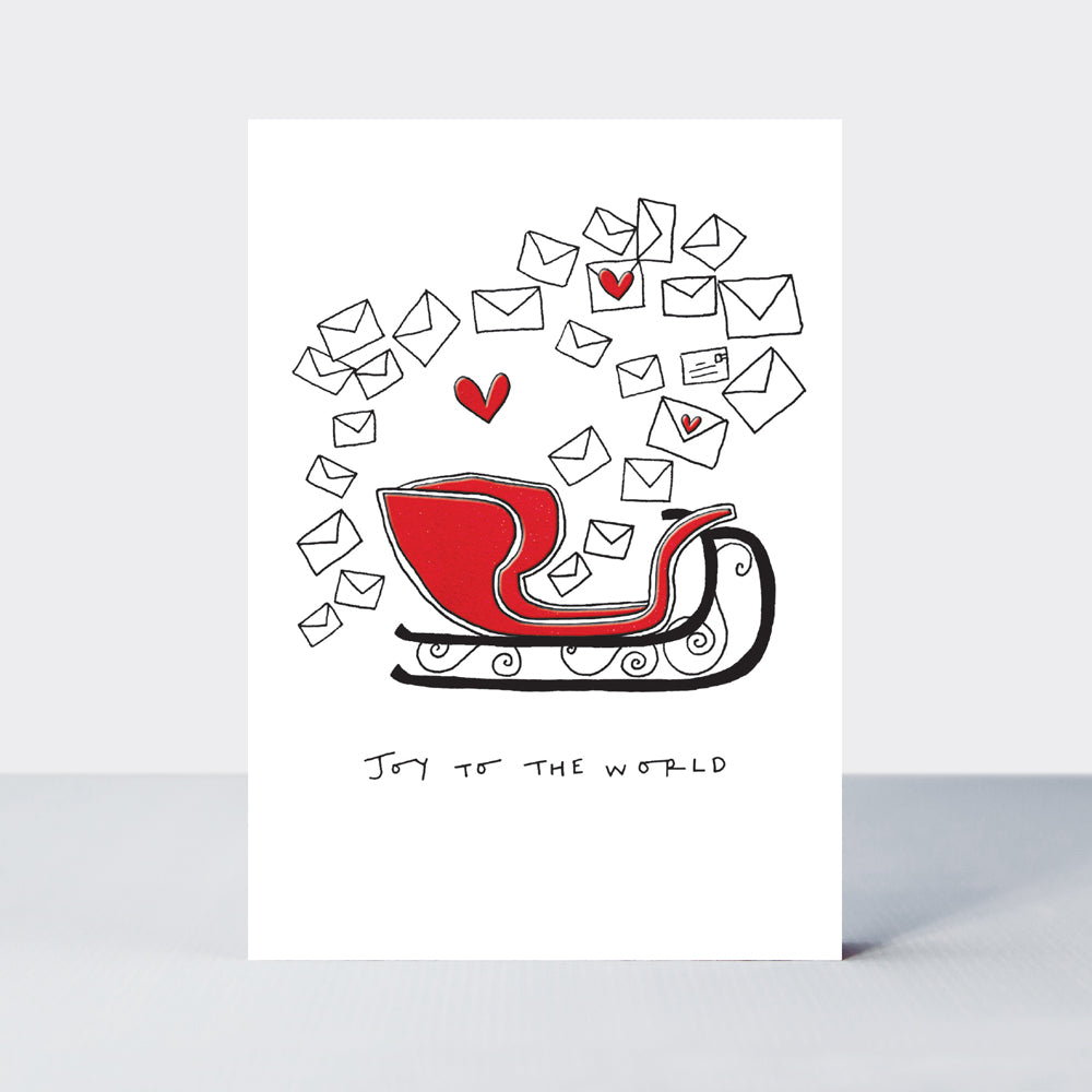 Almond - Joy To World/Santa's Sleigh/Letters Of Love Christmas Card