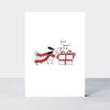 Almond - For You/Dog With A Present Christmas Card