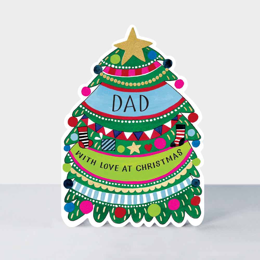 Cookie Cutter Christmas Card - Dad at Christmas