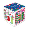 Christmas Cube - Trees & Stockings - Box of 20 Cards