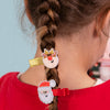 Kid's Christmas Hair Clips - Santa & Rudolph