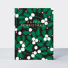 Christmas Notecards - Mistletoe Design - Pack of 10 with Envelopes