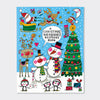 Christmas Memories Keepsake Journal hardback cover, pink and white design with snowflakes and festive 10 Year Family Tradition Book title.